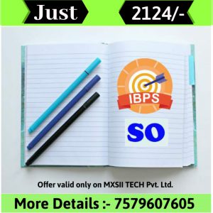 mxsii tech ibps so course